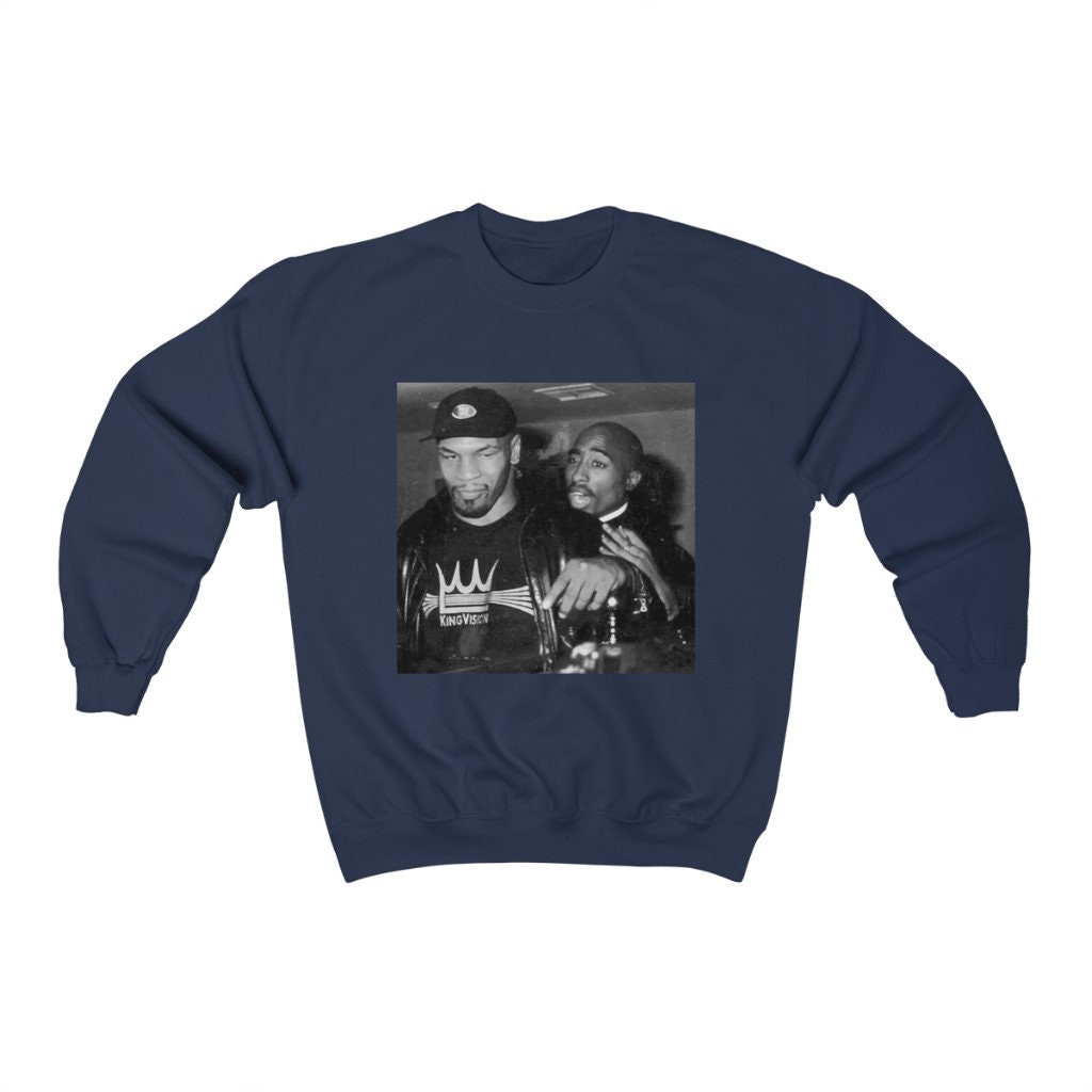 Mike Tyson & Tupac Sweatshirt | Hip Hop Clothing | Rapper Sweatshirt