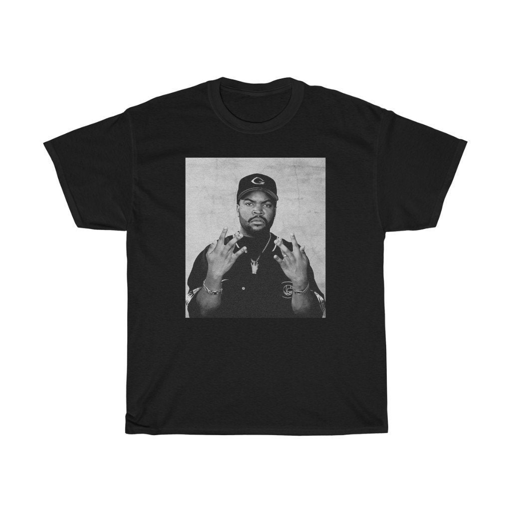 Discover Ice Cube Shirt 90's Hip Hop Clothing | Vintage Rapper Tee