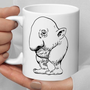 Nose Boi White glossy mug | Schnoz Berserk Mug