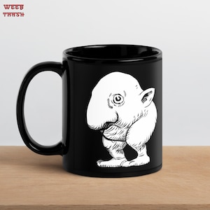 Nose Boi Black Glossy Mug | Schnoz Berserk Mug