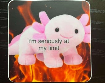 Axolotl Meme Sticker