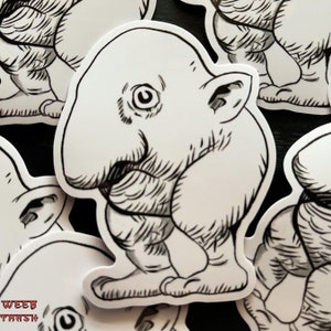 Nose Boi Vinyl Sticker | Berserk Manga Sticker schnoz