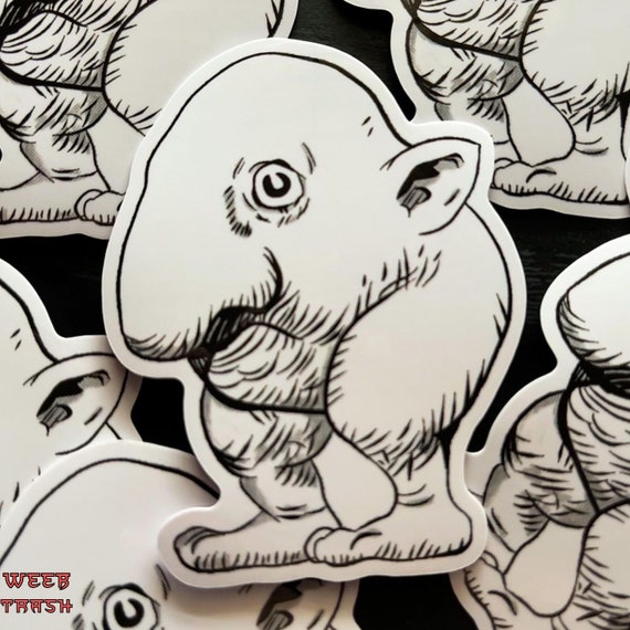 Nose Boi Vinyl Sticker | Berserk Manga Sticker schnoz