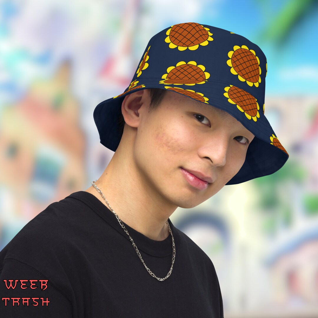 Kaleidoscope Sunflower Reversible bucket hat