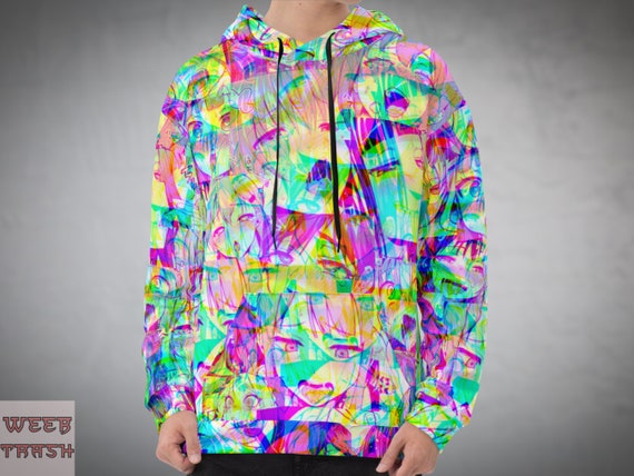 Ahegao hoodie colored new arrivals
