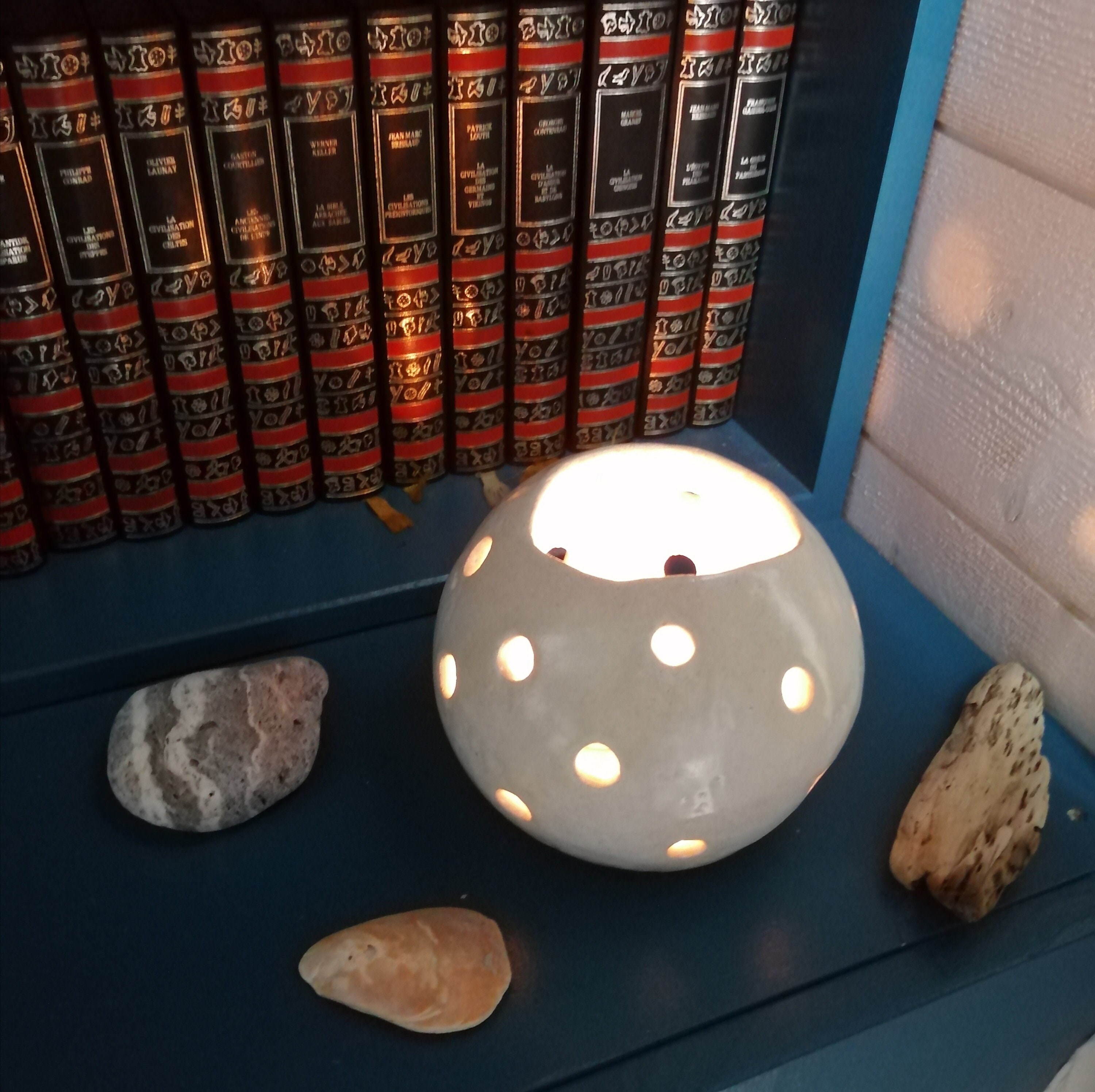 Photophore en Céramique