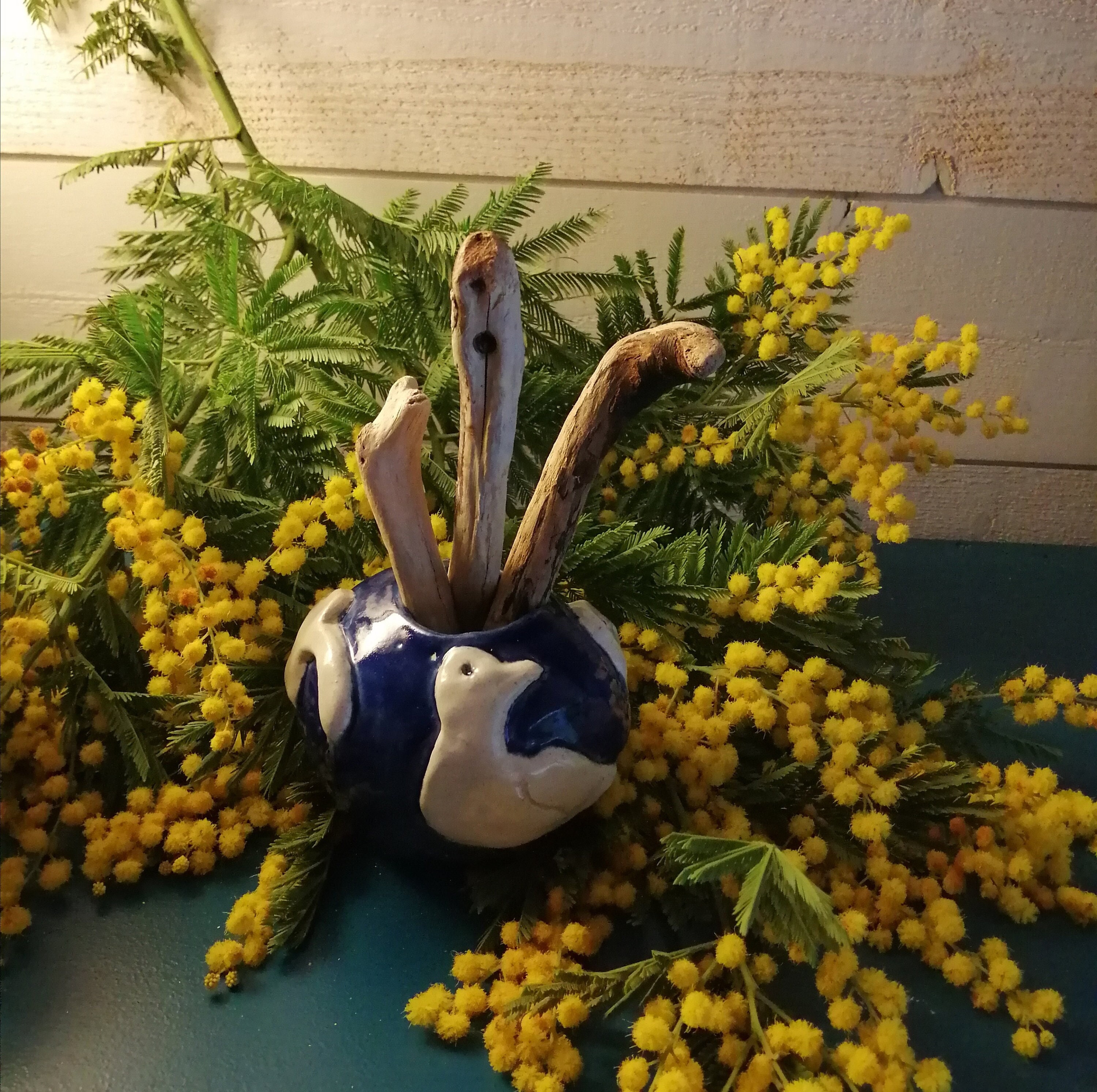 Les Mouettes Du Cotentin et Petit Bouquet de Bois Flotté