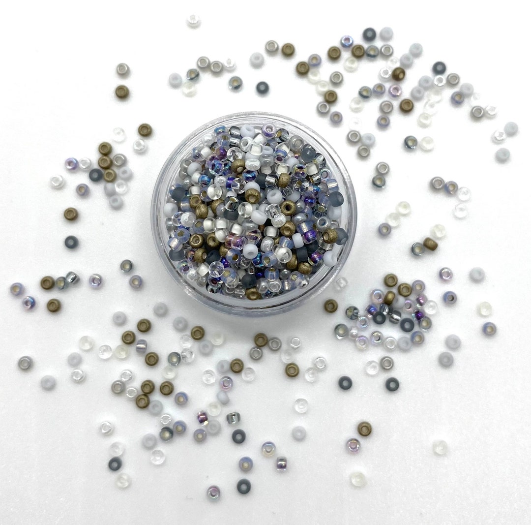 GRANITE Seed Bead Mix 11/0 Miyuki Rocaille Beads Miyuki Seed Beads 11/0