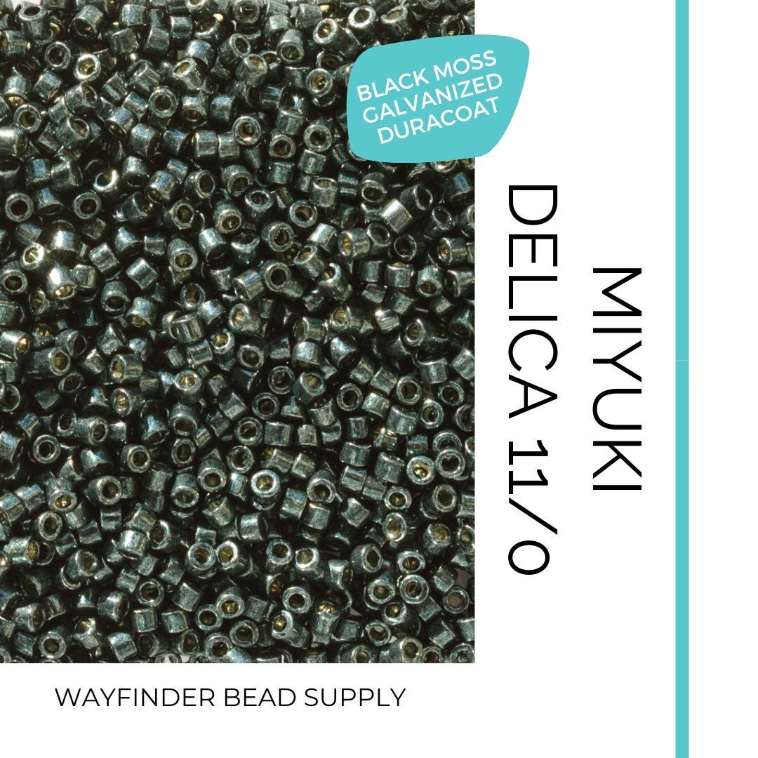 Miyuki 11/0 Delica Japanese Seed Beads - Bright Purple Dyed, 50gm Pack (Approx. 10,000–11,000 Beads)