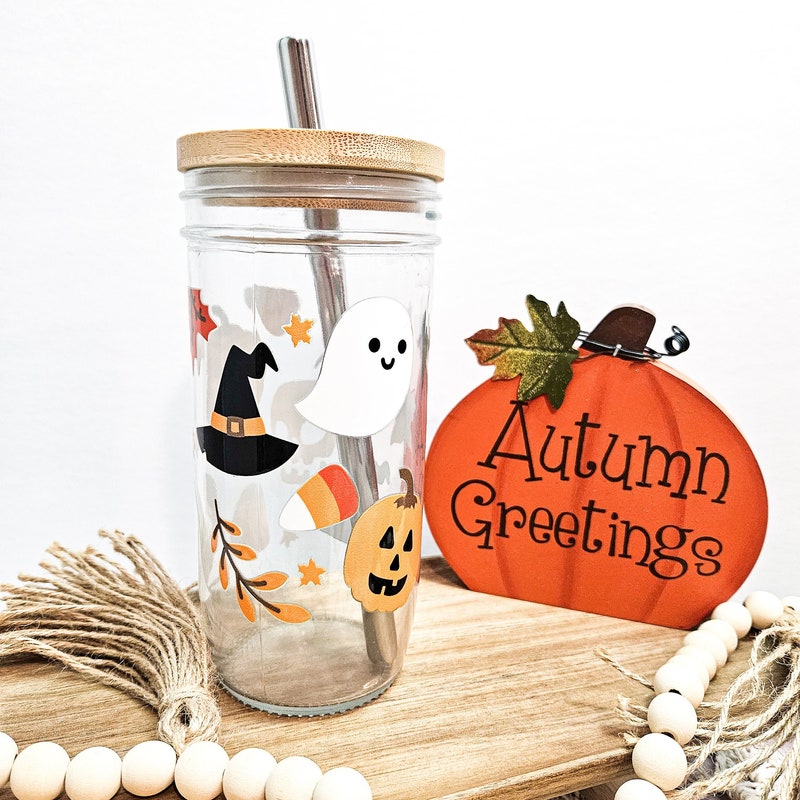 Halloween Mason Jars - Etsy