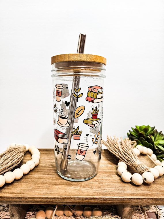 24 oz glass coffee mug discount