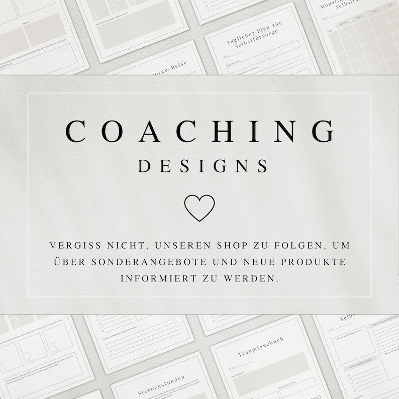 My journal as a PDF version in German (A4 & A5) | 50 minimalist diary pages A4 | Can be printed out or used digitally on the iPad image 7