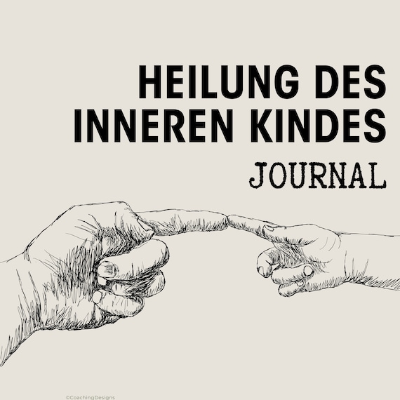 Heilung des inneren Kindes Journal | Selbsttherapie Tool mit 103 Seiten voller Fragen und Visualisierungsübungen