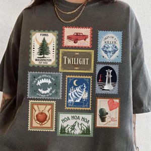 Twilight inspiriertes Shirt, Hoa Hoa Hoa Saison T-Shirt, Vampires Ästhetisches T-Shirt, Geschenk für Buch-Liebhaber-Buchliebhaber-Fan Geburtstagsgeschenkidee Dunkle Romantik
