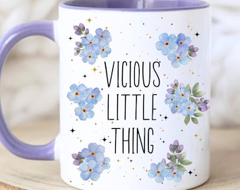 Taza "Cosa Violenta", "Sin Poderes", "No Me Olvides", Kai Azer Paedyn, Serie "Sin Poderes", Regalo Romántico, Club de Lectura de Romance Oscuro Booktok