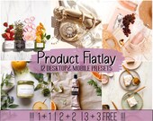 12 Product Flat Lay Lightroom Presets Mobile Desktop Professional Instagram Filter Feed Theme | Blogger Influencer Lifestyle Preset DNG vsco