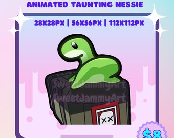 Apex Legends Nessie Emote: Animated Taunting Green (Digital Download)