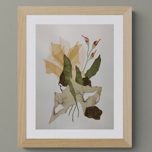 Pintura original abstrata em aquarela para decorar seu escritório ou arte de parede em casa | Única