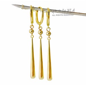 18K Gold Zoro Earrings Swordman Anime Jewelry Hypoallergenic Valentine Gift For Boyfriend, Wedding Earrings Personalized Birthday Gift Idea