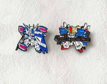 Anime Gundam Emaille Pin: Handy Anzug Mecha Zubehör