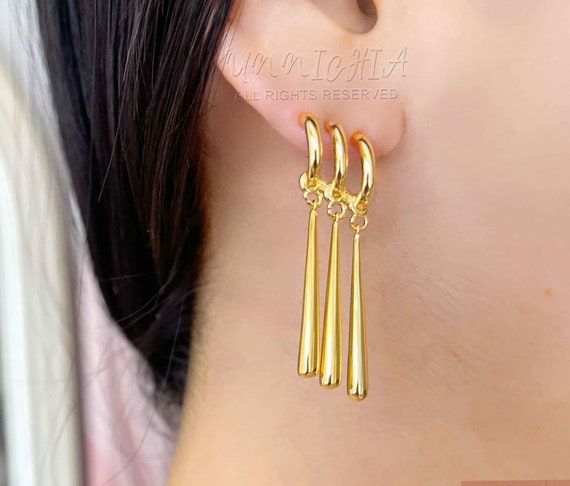 Zoro Earrings One Piercing Solid Sterling Silver Anime Zoro Earrings One Piercing Solid Sterling Silver Anime