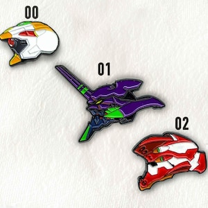 Eva Unit 01 Mecha Hard Enamel Manga Pin Lapel Hat Pin Badge, Japanese Anime Merch Accessories Personalized Gift Idea