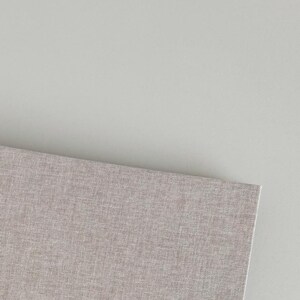 Beiges Leinen Stammbuch mit Personalisierung in A4 und A5 - Familienstammbuch