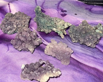 Grape Agate Pieces