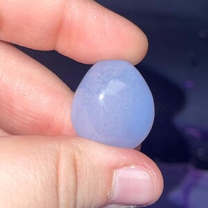 Blue Chalcedony Tumbles - Multiple Size Options image 12