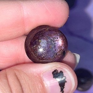 Star Ruby Corundum Cabochons