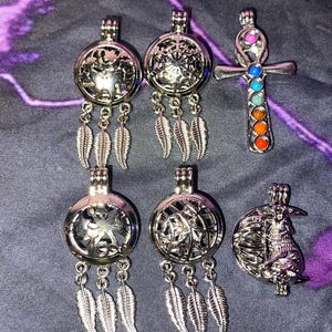 Large Cage Necklaces