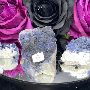 Blueberry Fluorite Specimens