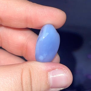 Blue Chalcedony Tumbles - Multiple Size Options image 4