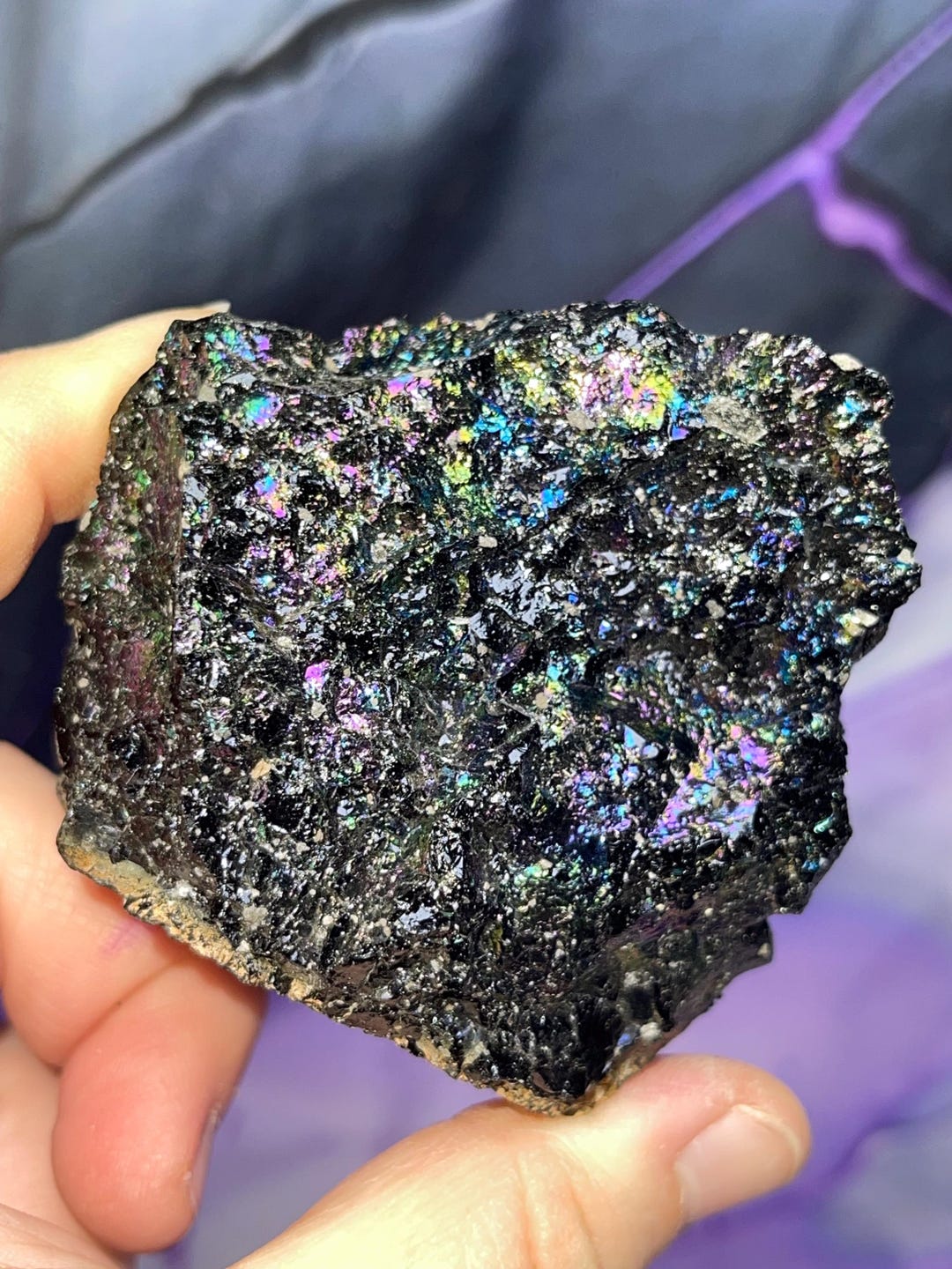 Rainbow Chalcopyrite W/ Barnite Specimens - Etsy