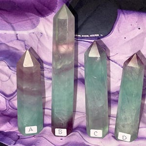 Watermelon Fluorite Towers