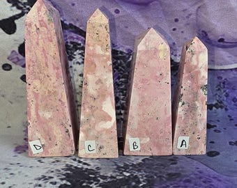 Rhodonite Towers from Peru