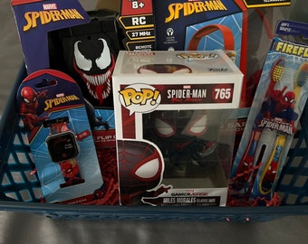 Spider-Man gift basket