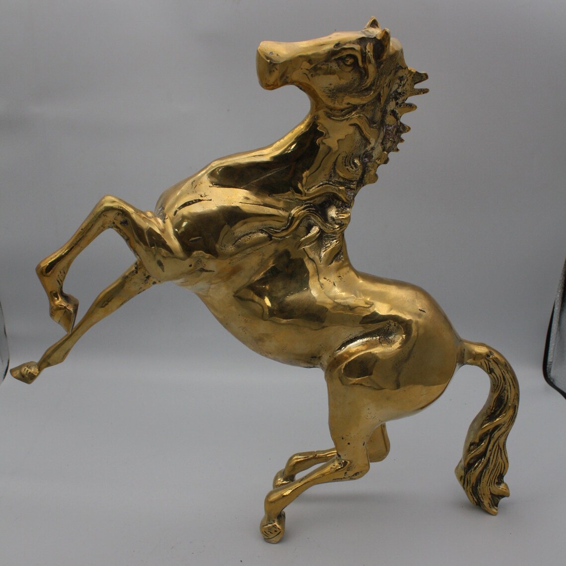 Horse Statue / Big Horse Statue / Brass Horse / Decorative Etsy