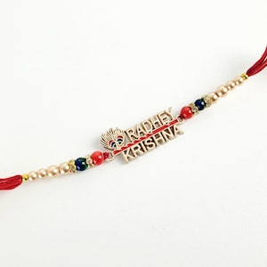 Radhey Krishna Rakhi - Raksha Bandhan, Indian Rakhi, Rakhi For Brother.