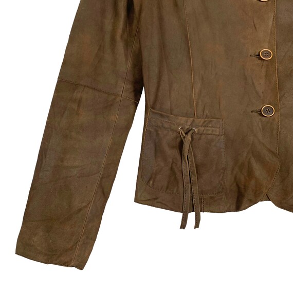Vintage Max Mara Weekend Italian Designer Leather… - image 5