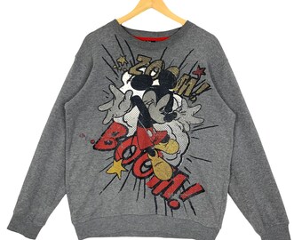 Disney Mickey Mouse Crewneck Sweatshirt Vintage Disney Size M