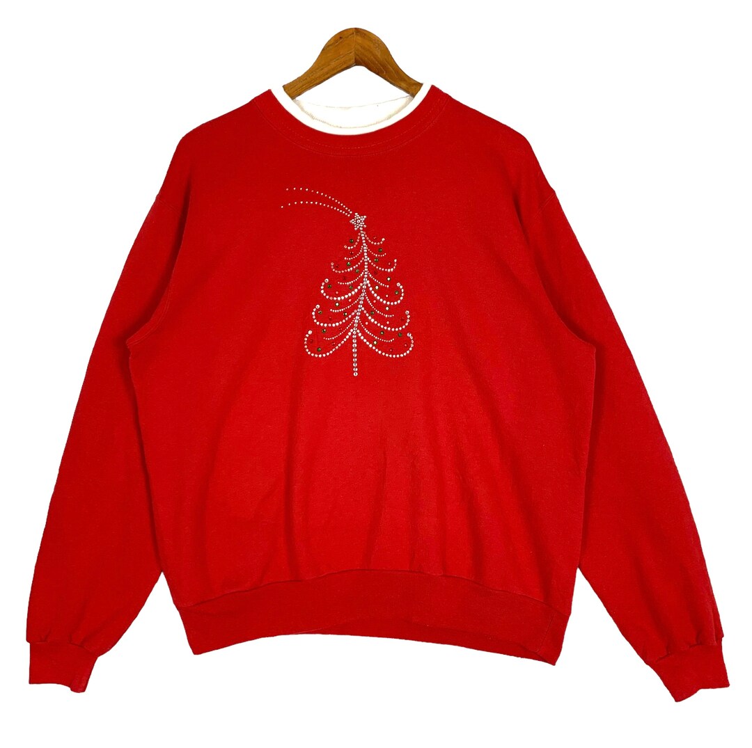 Vintage Top Stitch Morning Sun Christmas Sweatshirt Etsy