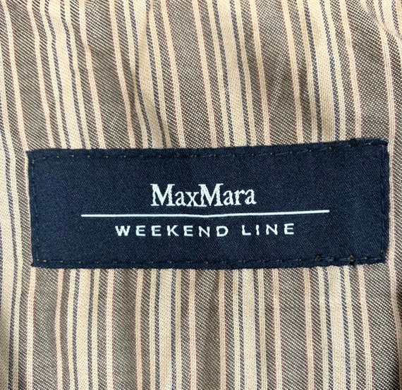 Vintage Max Mara Weekend Italian Designer Leather… - image 9