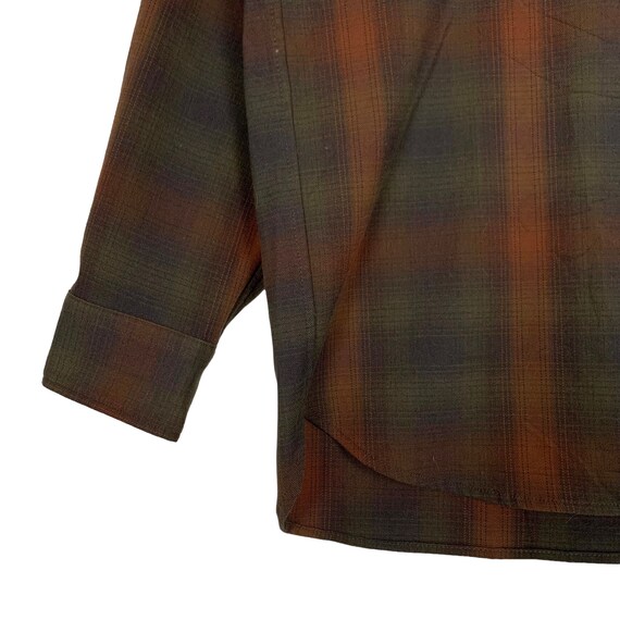 Vintage Uniqlo U Long Sleeve Flannel Shirt Design… - image 5