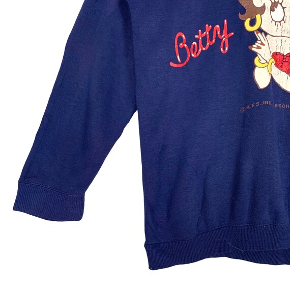 Vintage 90s Betty Boop Cartoon Network Women Swea… - image 5