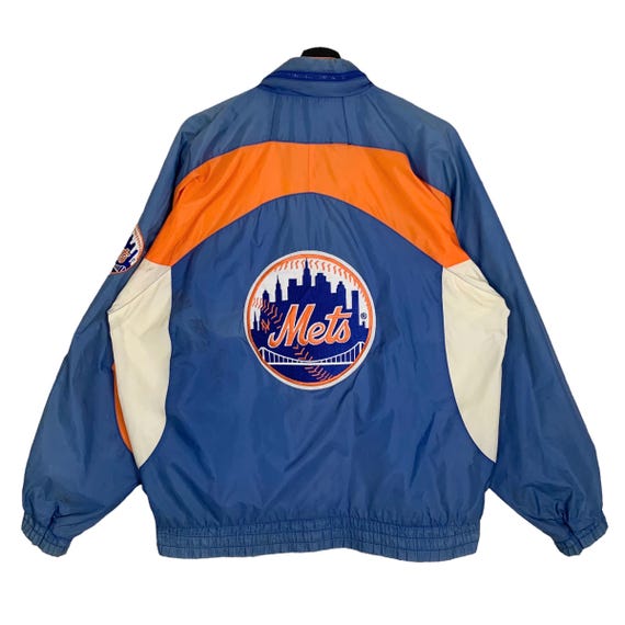 Vintage 90s Starter MLB New York Mets Windbreaker Jacket