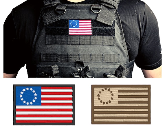 B Ross American Flag - Plate Carrier Patch – American Citizens