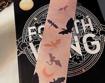 Dragon Bookmark /Fantasy Bookmark /Fourth Wing Inspired Bookmark /ACOTAR Inspired Bookmark