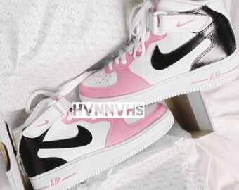 Jordan 1 Black Pink - Etsy Australia