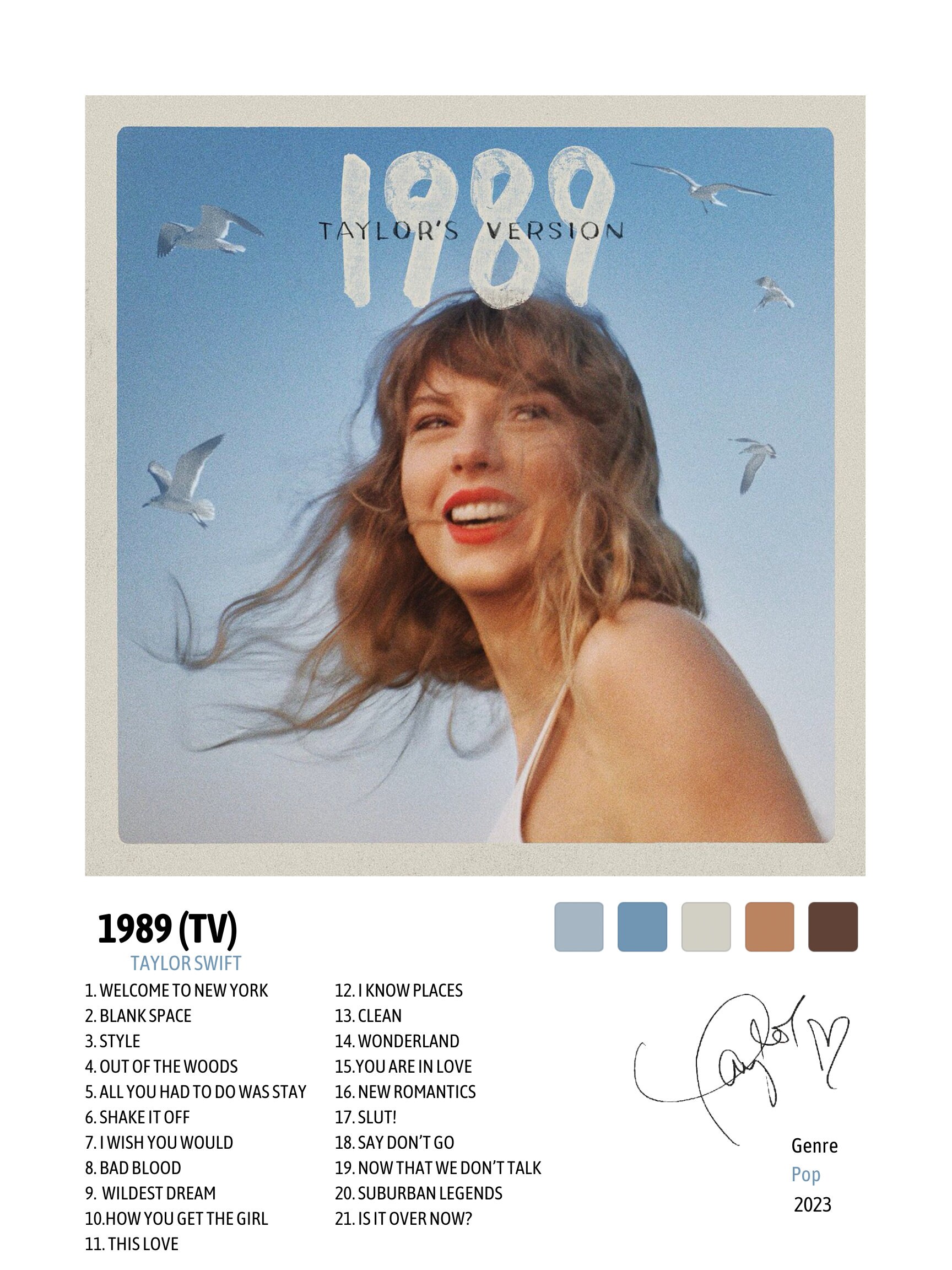 1989,1989 Deluxe, 1989 TV Digital Download All Covers! Etsy